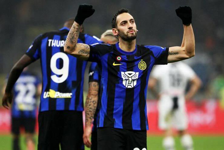 Kết quả bóng đá Inter Milan - Udinese: 3 bàn trong 8 phút, đòi lại ngôi đầu (Serie A) - 1