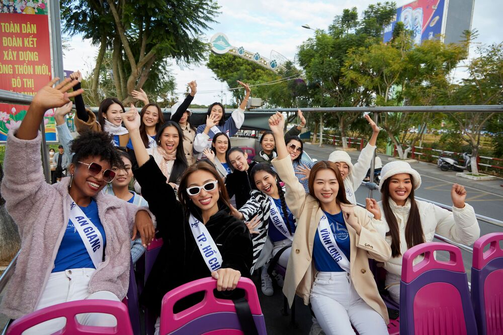 Top 39 Hoa hậu Hoàn vũ Việt Nam 2023 khám phá du lịch Đà Lạt trước thềm bán kết - 3