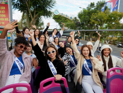 Giải trí - Top 39 Hoa hậu Hoàn vũ Việt Nam 2023 khám phá du lịch Đà Lạt trước thềm bán kết