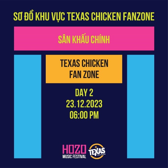 Texas Chicken đồng hành cùng HOZO Super Fest 2023 chiêu đãi giới trẻ “Gen đậm” TPHCM đại tiệc âm nhạc “đậm vị” thăng hoa - 4