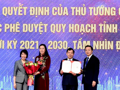 Chuyển động - Chủ tịch nước Võ Văn Thưởng dự lễ công bố Quy hoạch Quảng Ngãi