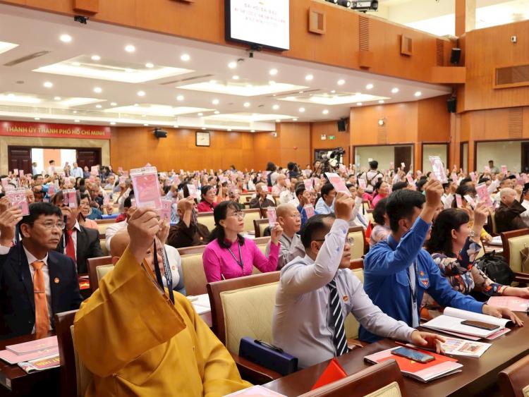Đại hội đại biểu MTTQ Việt Nam TP.HCM lần thứ XII: Phát huy sức mạnh đại đoàn kết toàn dân tộc