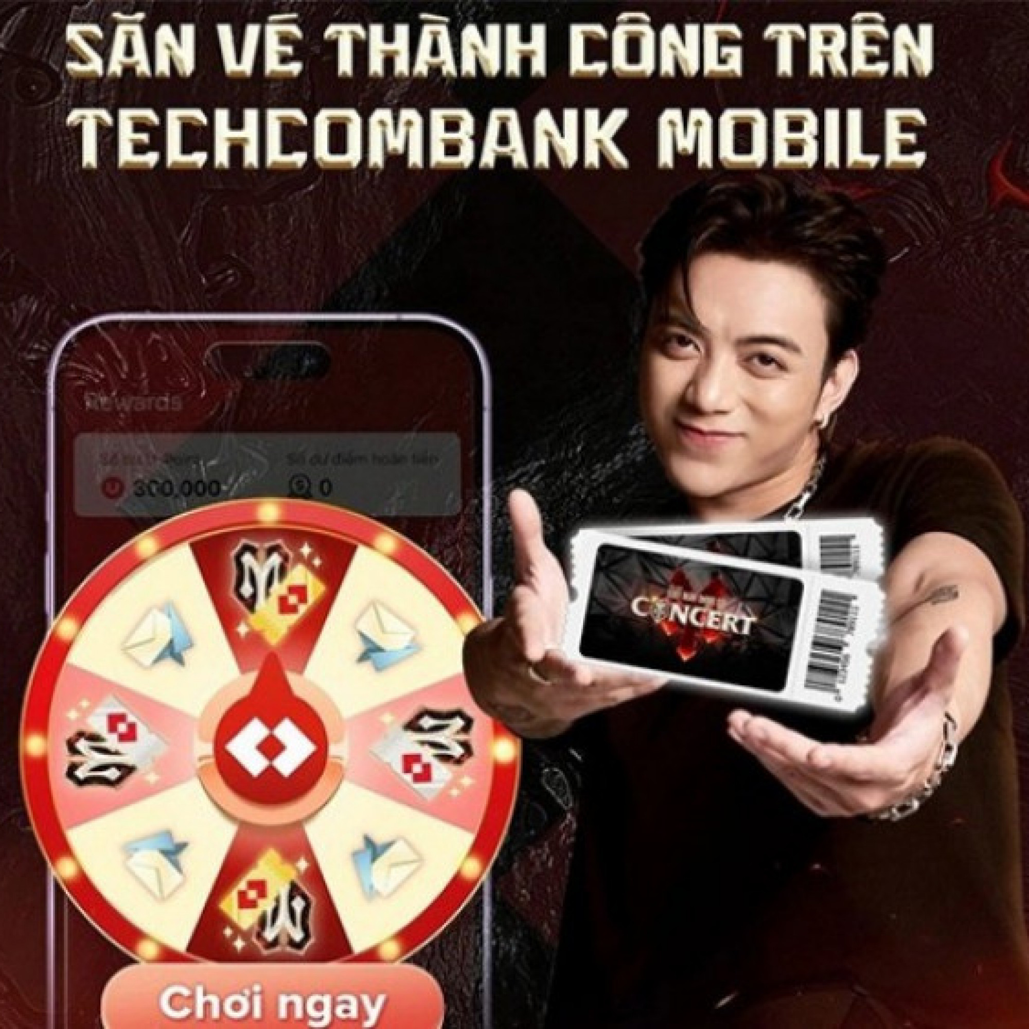  - Mở tài khoản Techcombank Sinh lời tự động để có cơ hội cháy hết mình cùng “Anh trai vượt ngàn chông gai”