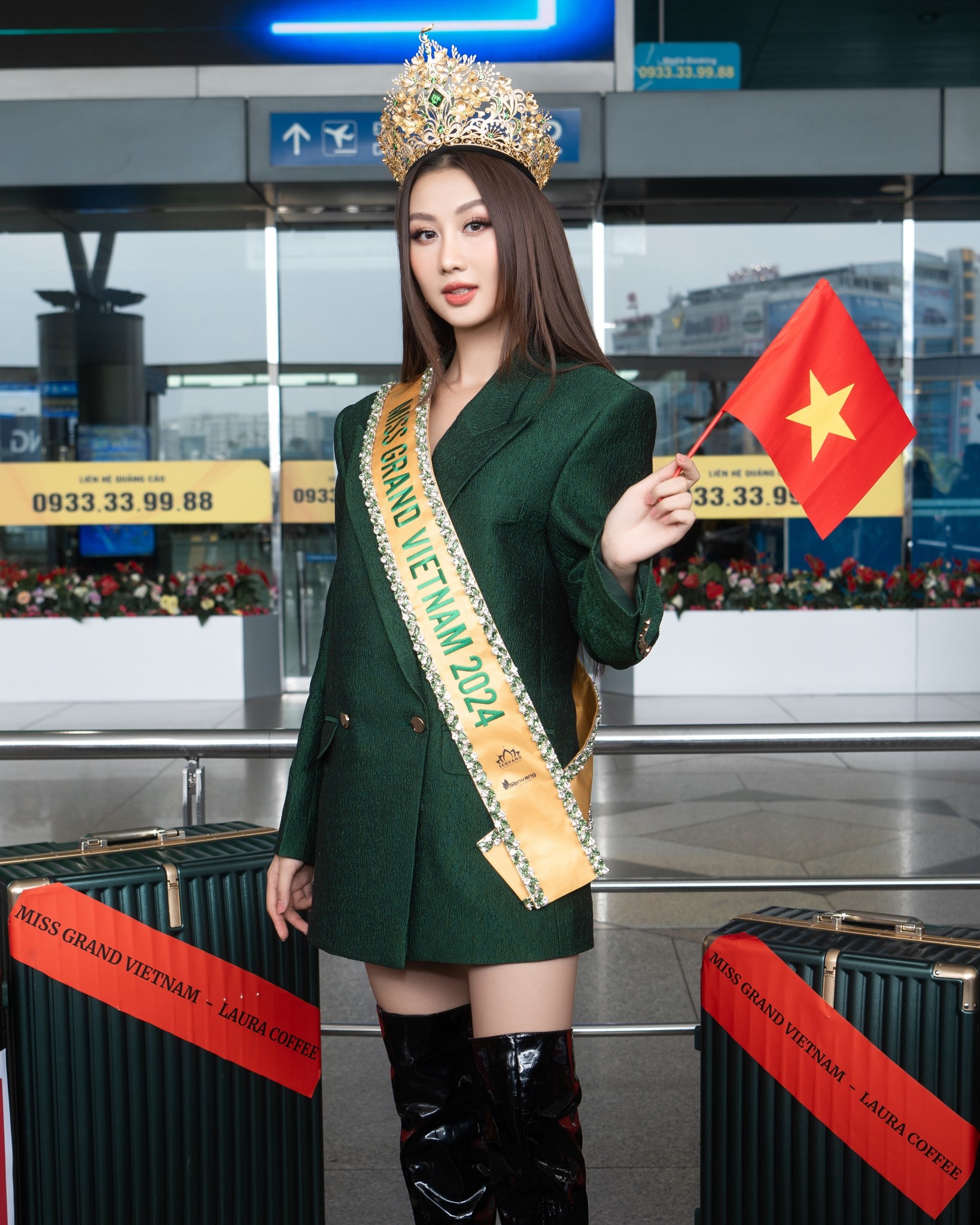 Đoàn Thiên Ân: "Tôi không đặt quá nhiều áp lực thành tích vào Quế Anh tại Miss Grand International" - 1