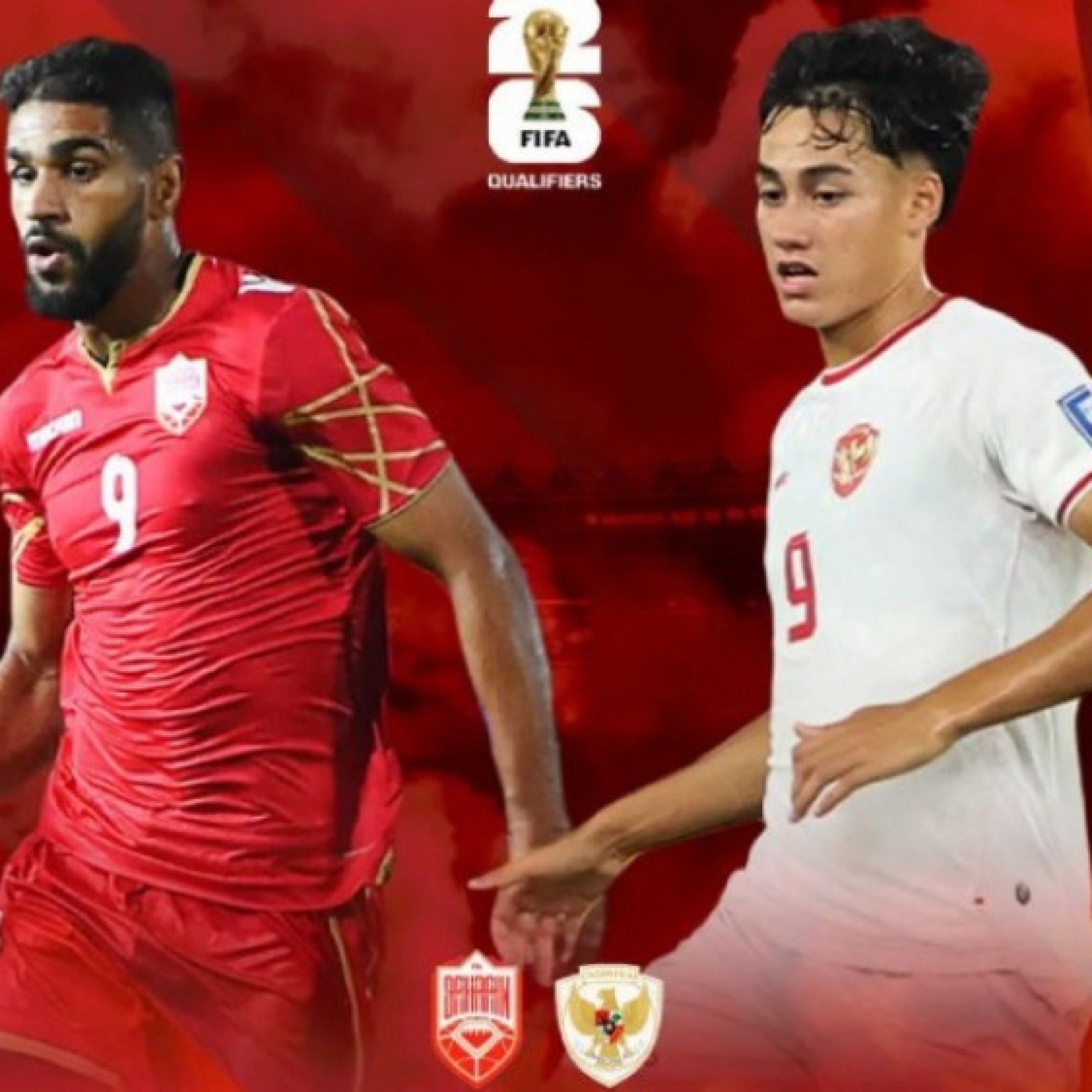  - Trực tiếp bóng đá Bahrain - Indonesia: Chờ thầy trò Shin Tae Yong bay cao (Vòng loại World Cup)