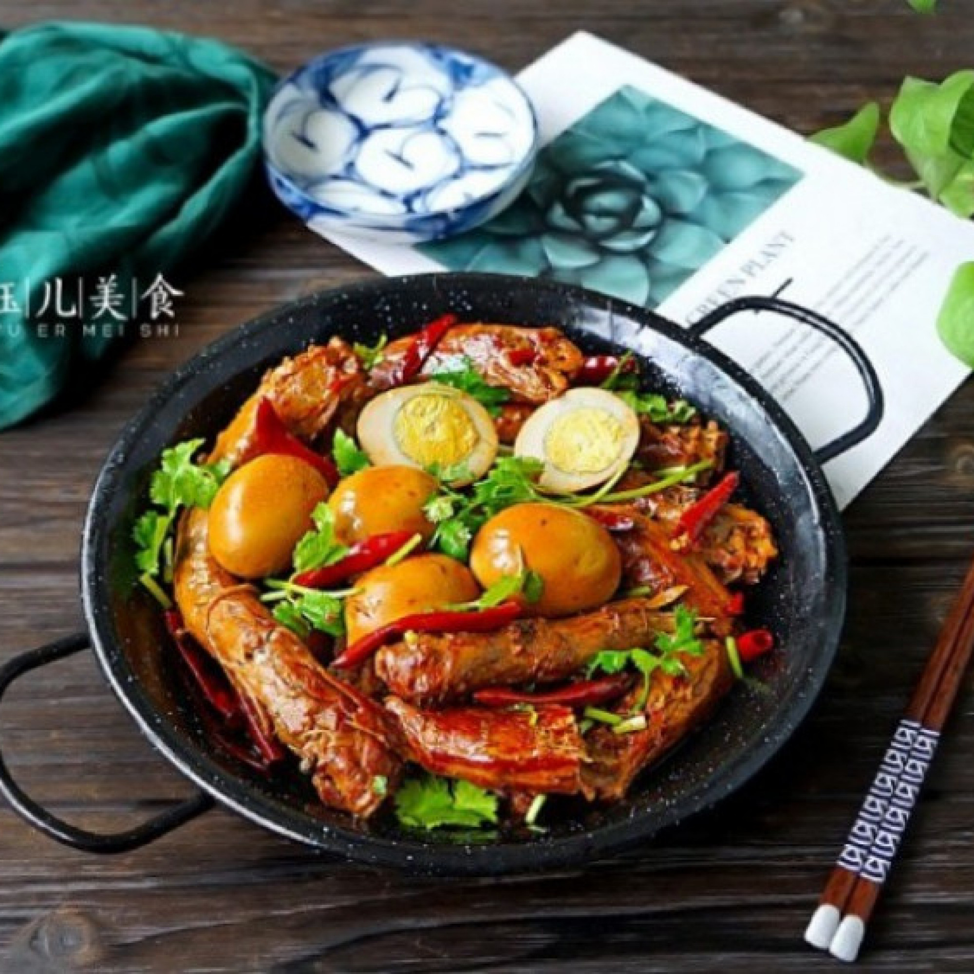 Cổ vịt kho trứng, món nhậu tuyệt đỉnh cho quý ông