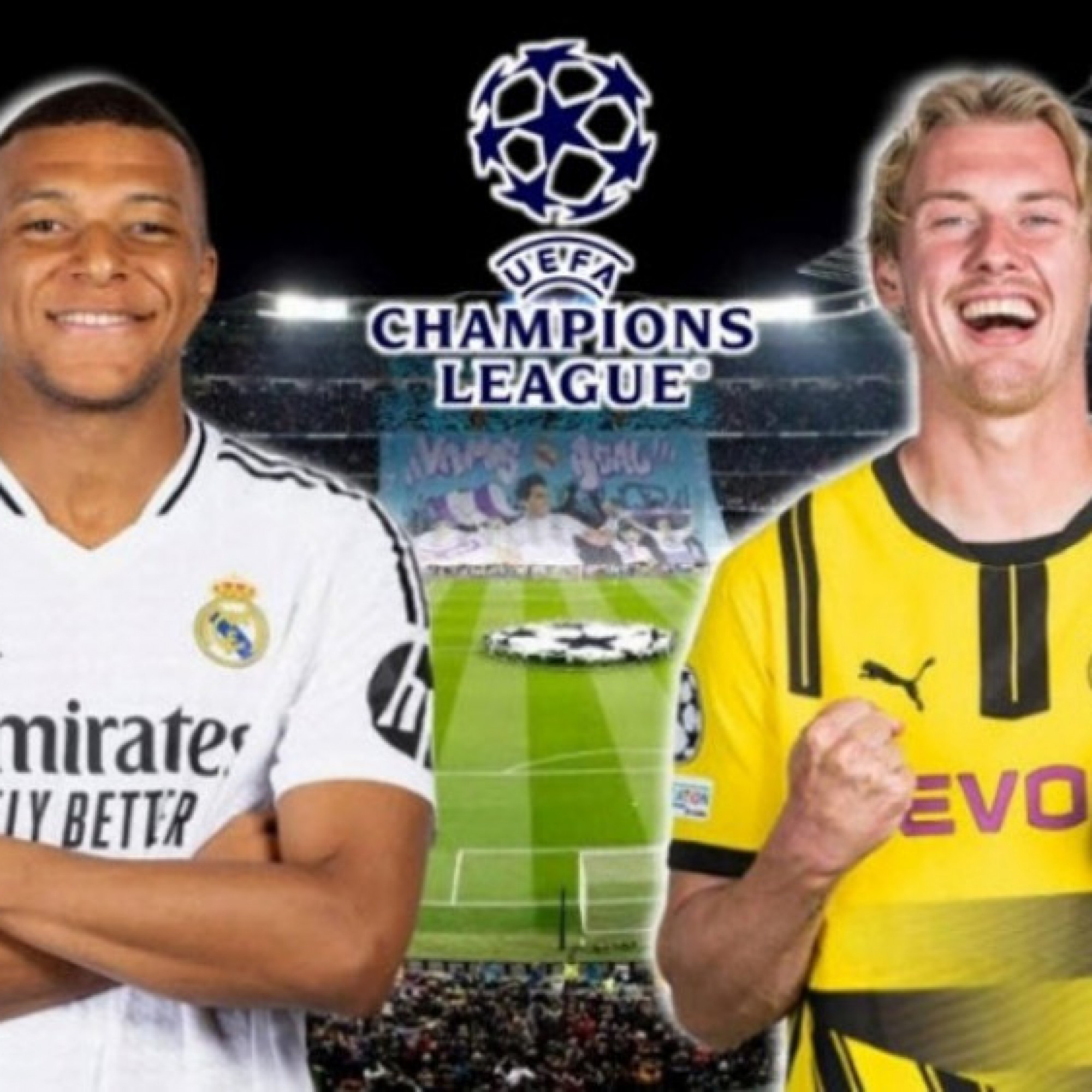  - Trực tiếp bóng đá Real Madrid - Dortmund: Mbappe chờ vượt Di Stefano (Cúp C1)