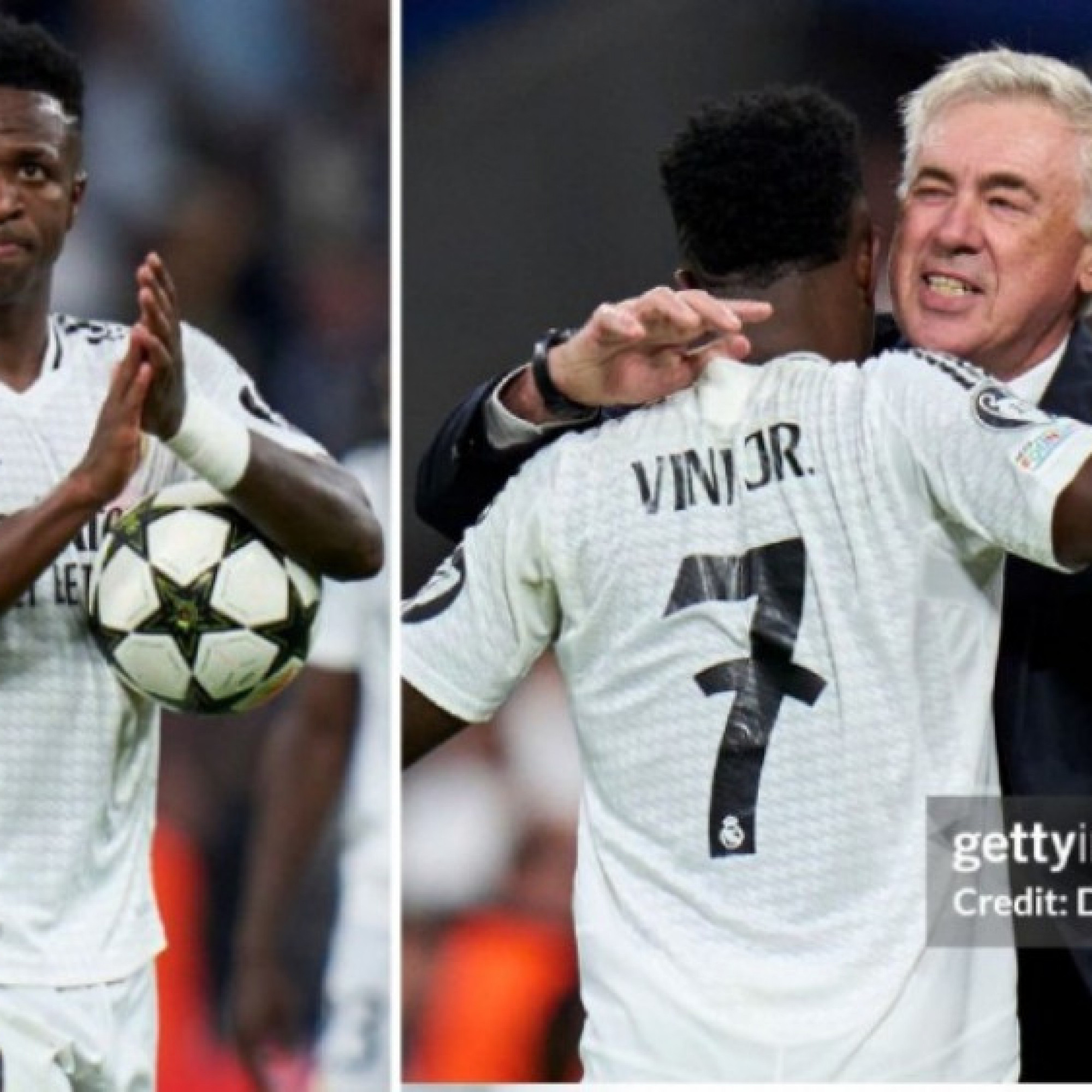  - Vinicius lập hat-trick giúp Real ngược dòng, Ancelotti muốn trao luôn Quả bóng vàng