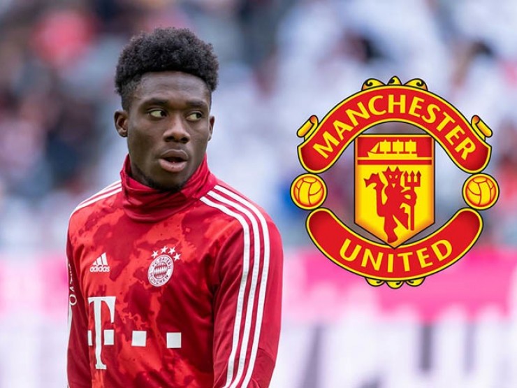 Tin mới nhất bóng đá tối 2610 MU bất ngờ tranh Alphonso Davies với Real  Madrid