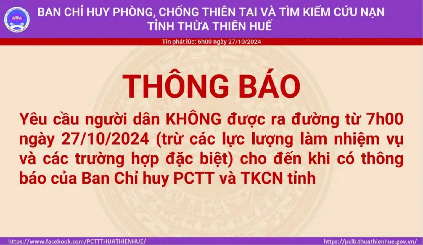 Ảnh hưởng bão số 6, các điểm di tích Huế tạm ngừng đón khách tham quan - 1