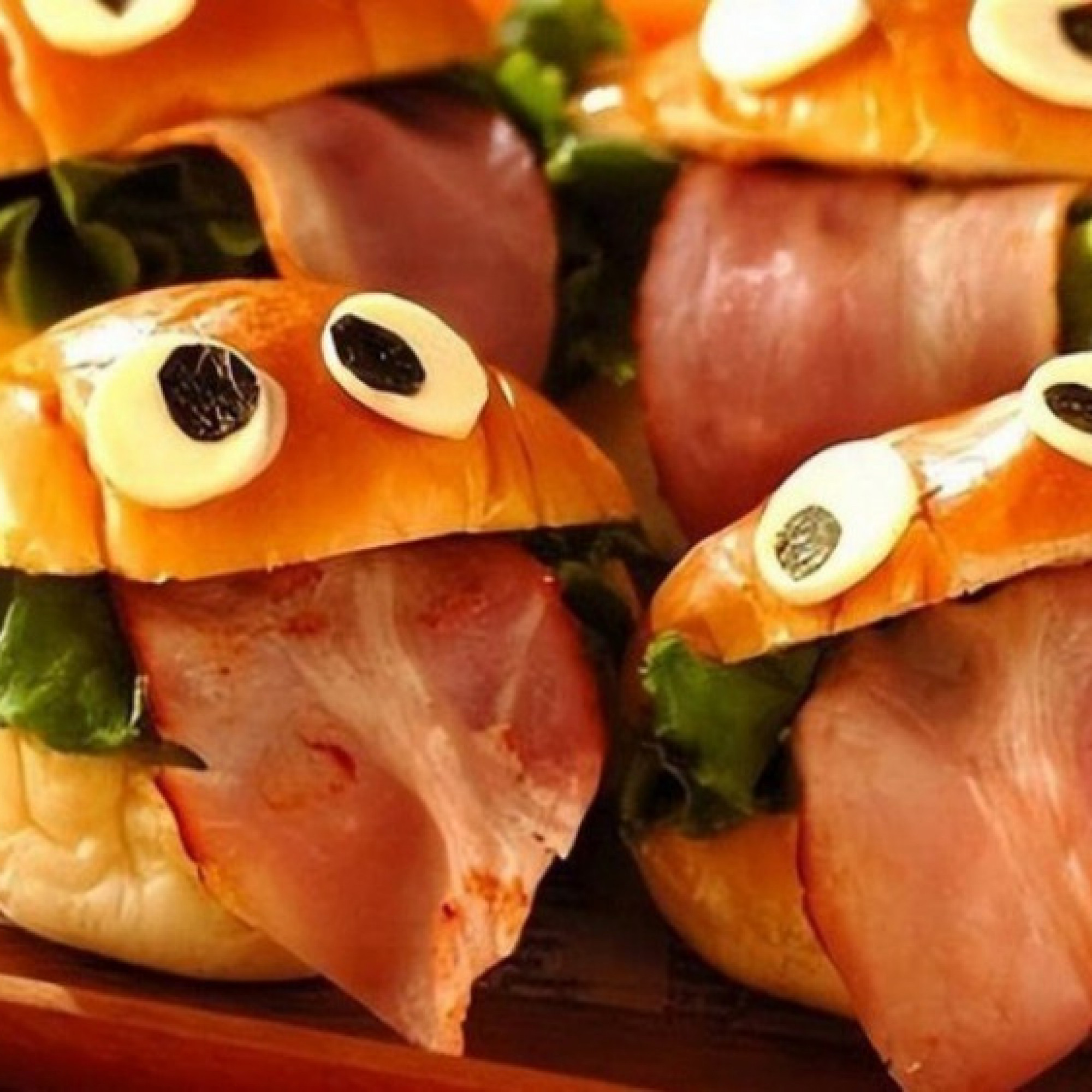 Cách làm “hamburger ma quái” cho ngày Halloween, 15 phút là xong