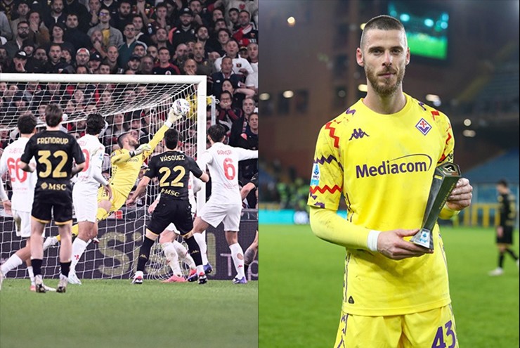 De Gea cứu thua ngoạn mục, Fiorentina hất Juventus khỏi top 4 Serie A - 1