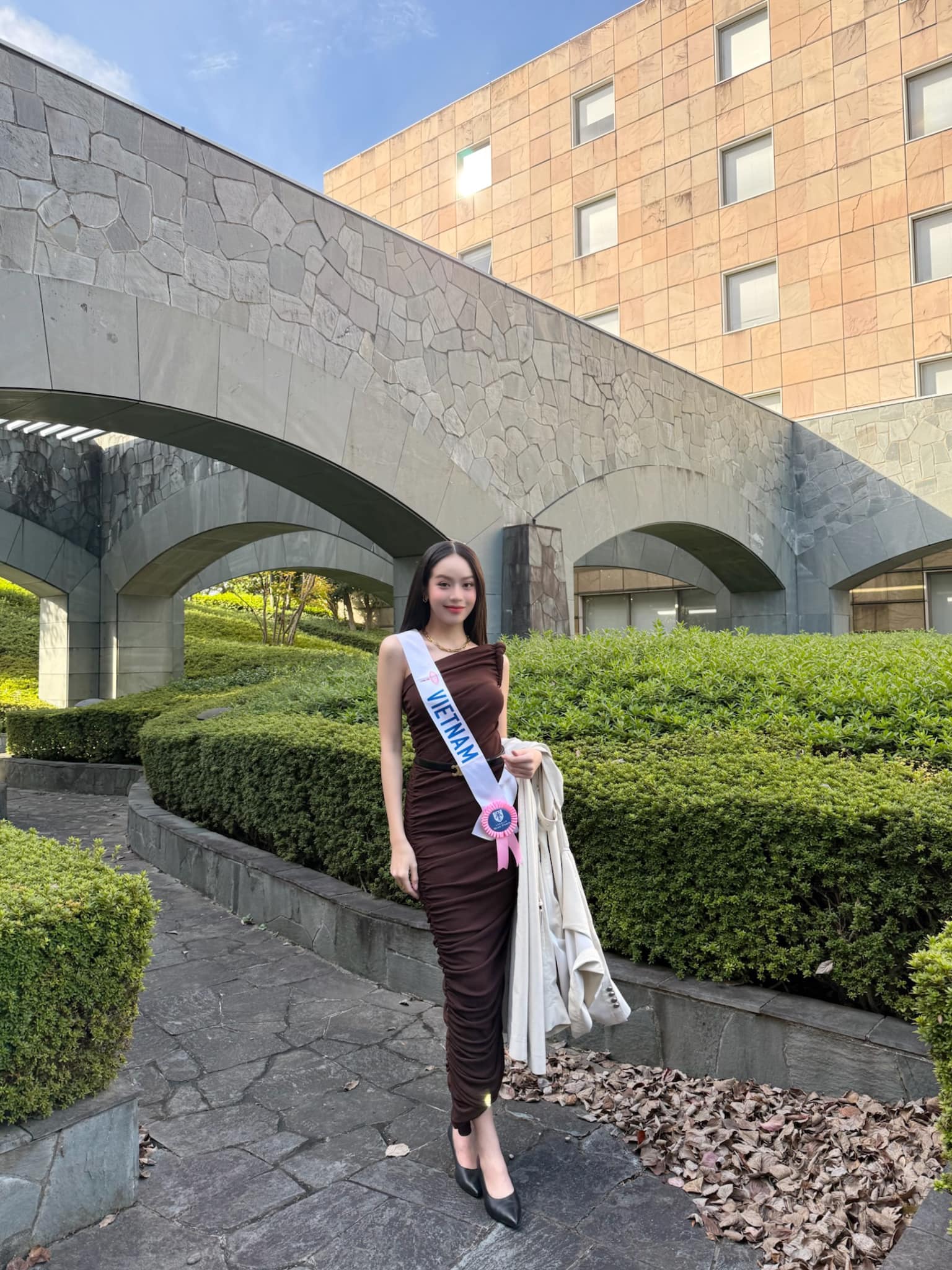 Ấn tượng loạt váy áo đầu tiên Hoa hậu Thanh Thuỷ đem đến Miss International 2024 - 6