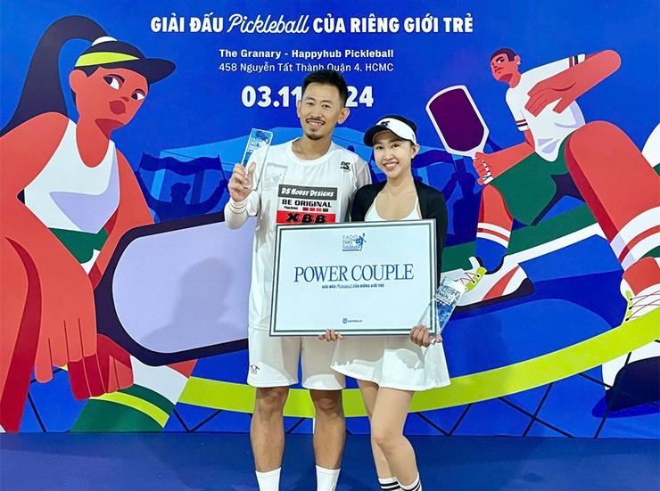 Dàn hot girl "ham vui" diện đồ quyến rũ, gây sốt giải pickleball tại TP.HCM - 11