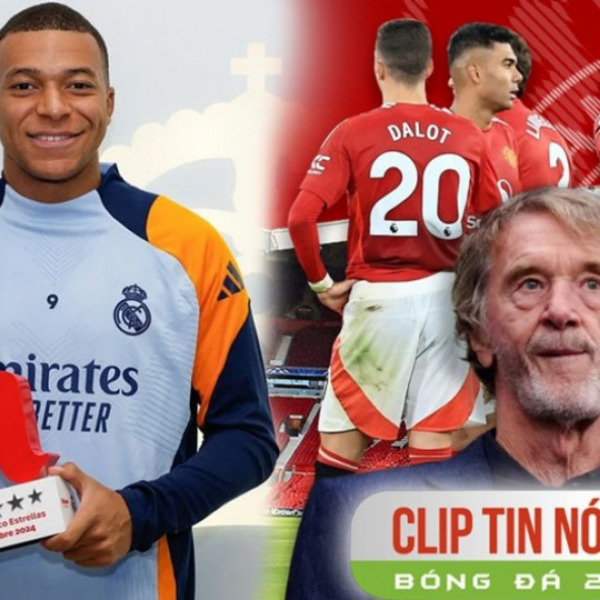  - Tỷ phú Anh chê MU như đội đua F1, Real Madrid ngán ngẩm vì Mbappe "lười" phòng ngự (Clip tin nóng)