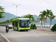 VinBus khai trương tuyến buýt điện đầu tiên tại Nha Trang