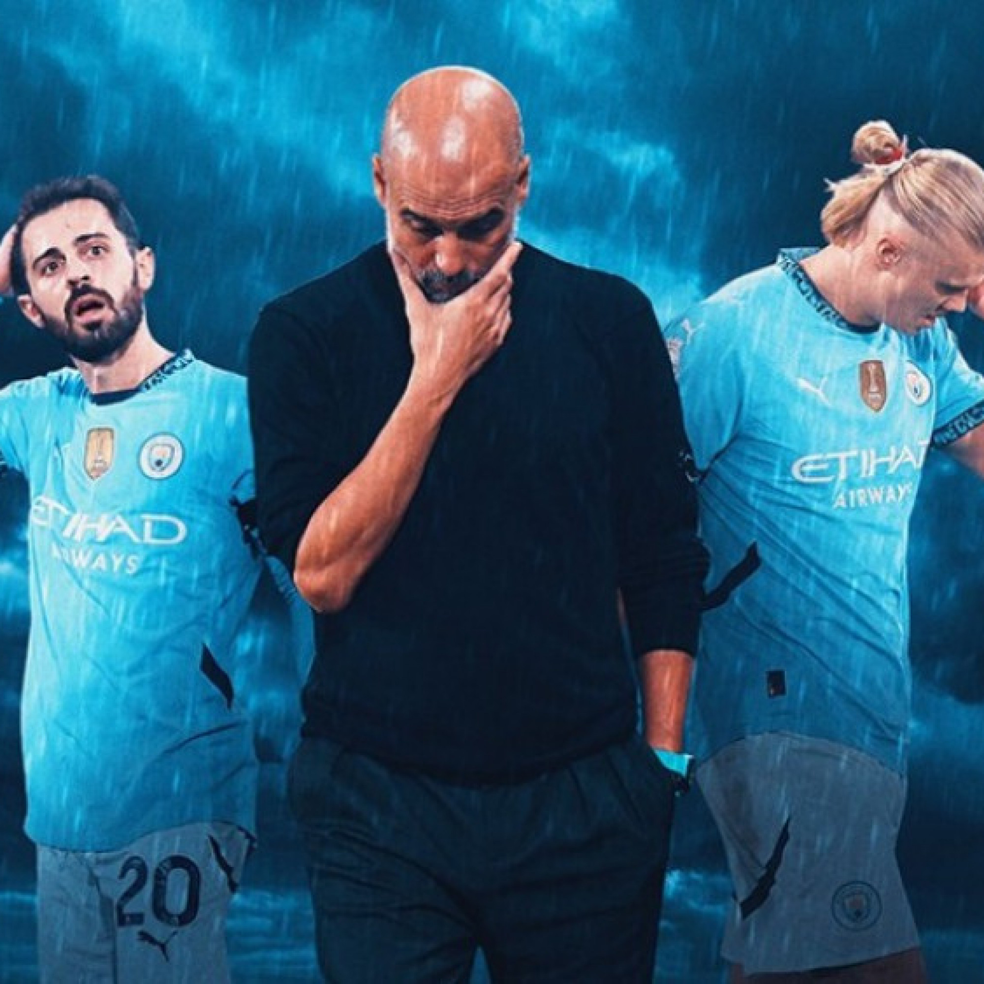  - Man City thua 4 trận: Pep Guardiola tệ nhất sự nghiệp, Haaland phá kỷ lục