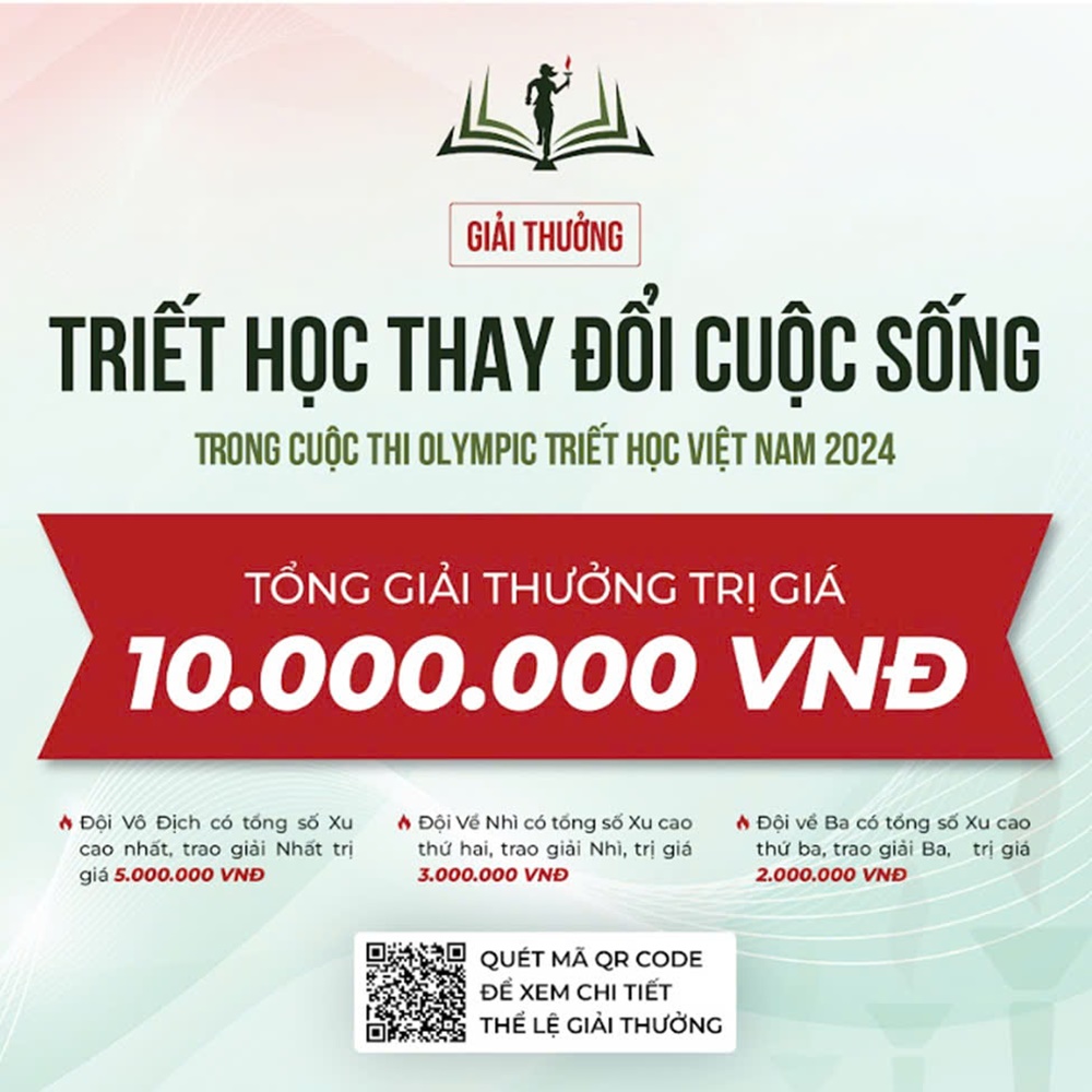 Cuộc thi Olympic Triết học Việt Nam có phần bình chọn online cho khán giả - 2