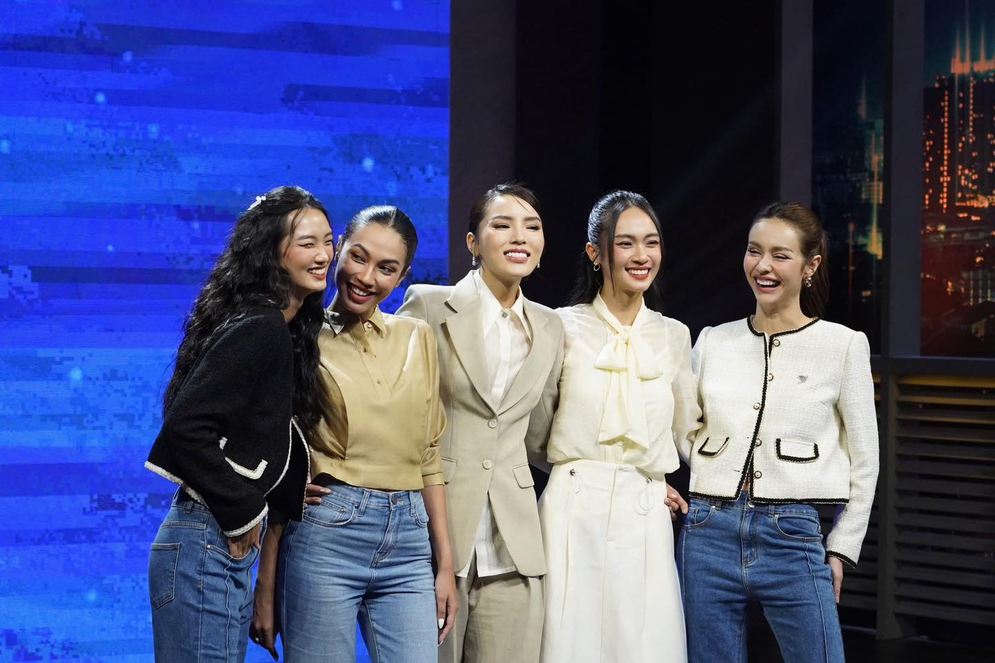 Hoa hậu Kỳ Duyên xuất hiện cùng Top 5 Miss Universe Vietnam 2024 tại “Cơ hội cho ai” - 1