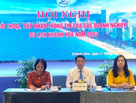  - Khánh Hòa đối thoại tiếp nhận thông tin từ doanh nghiệp du lịch