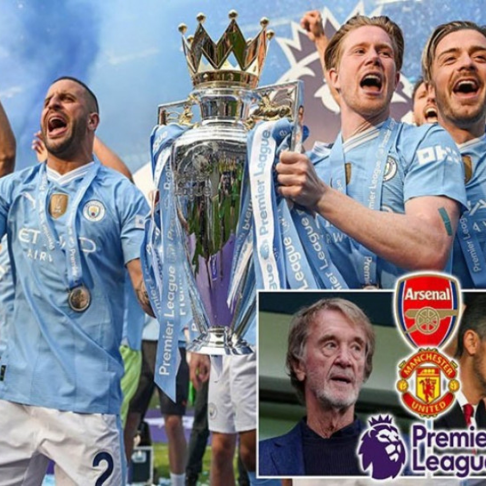  - MU & 3 ông lớn “đánh hội đồng” Man City, vụ 115 cáo buộc có biến căng