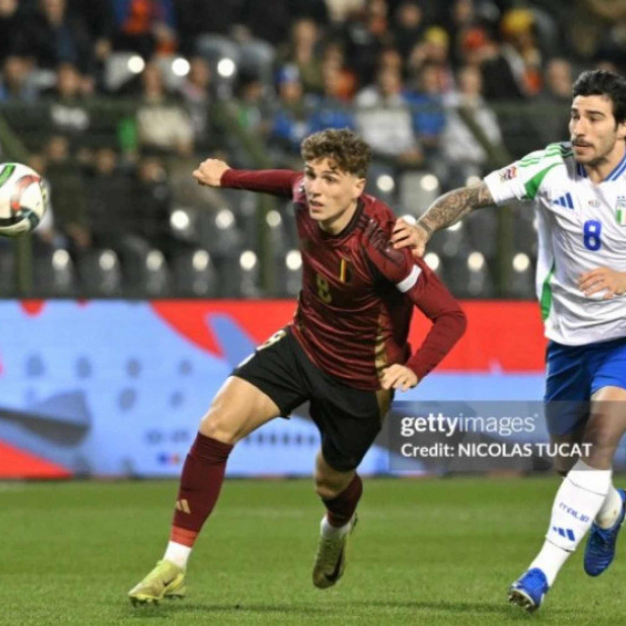  - Video bóng đá Bỉ - Italia: Đòn đau phút 11, tiếc nuối cột dọc (Nations League)