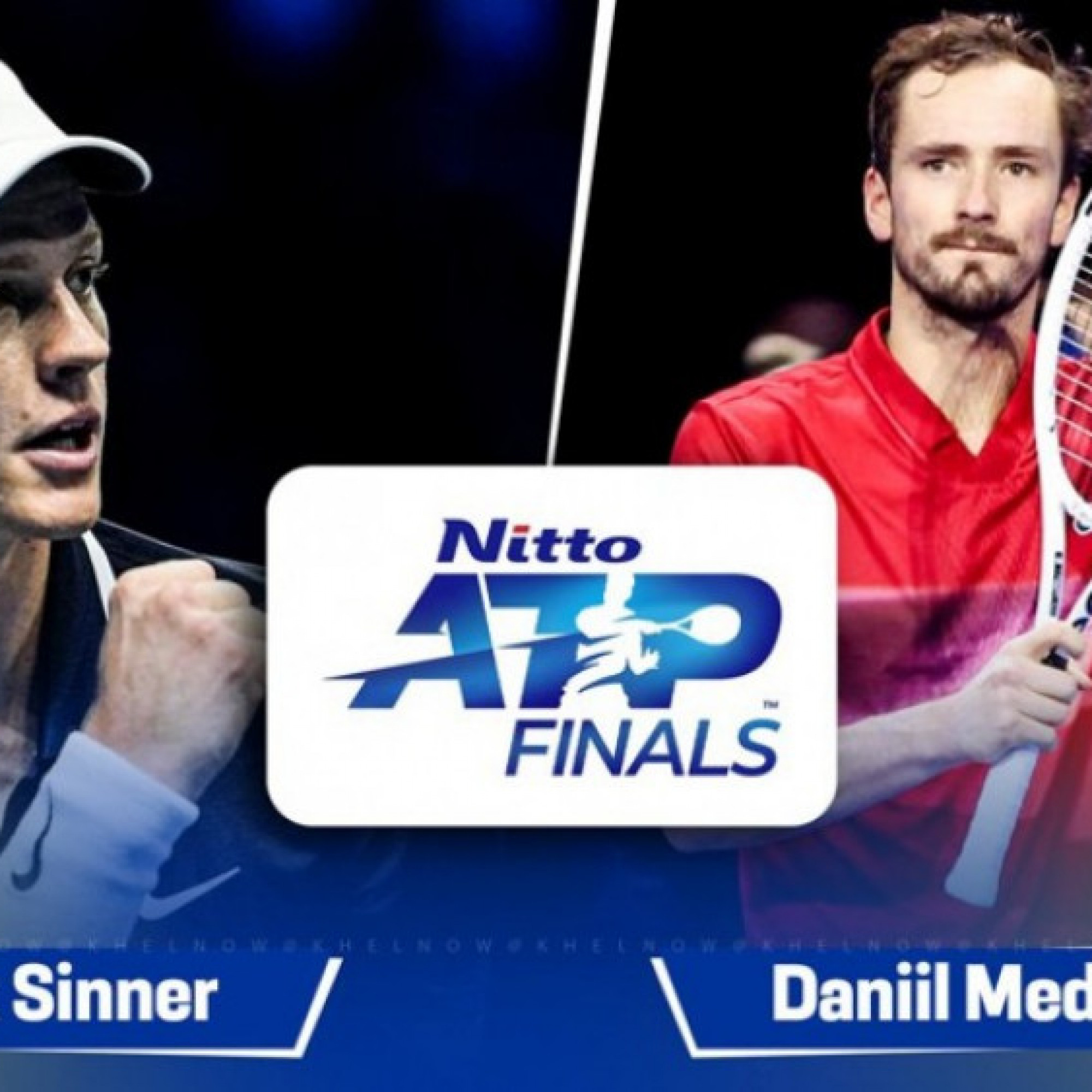  - Video tennis Sinner - Medvedev: "Gấu Nga" bất lực trước số 1 thế giới (ATP Finals)