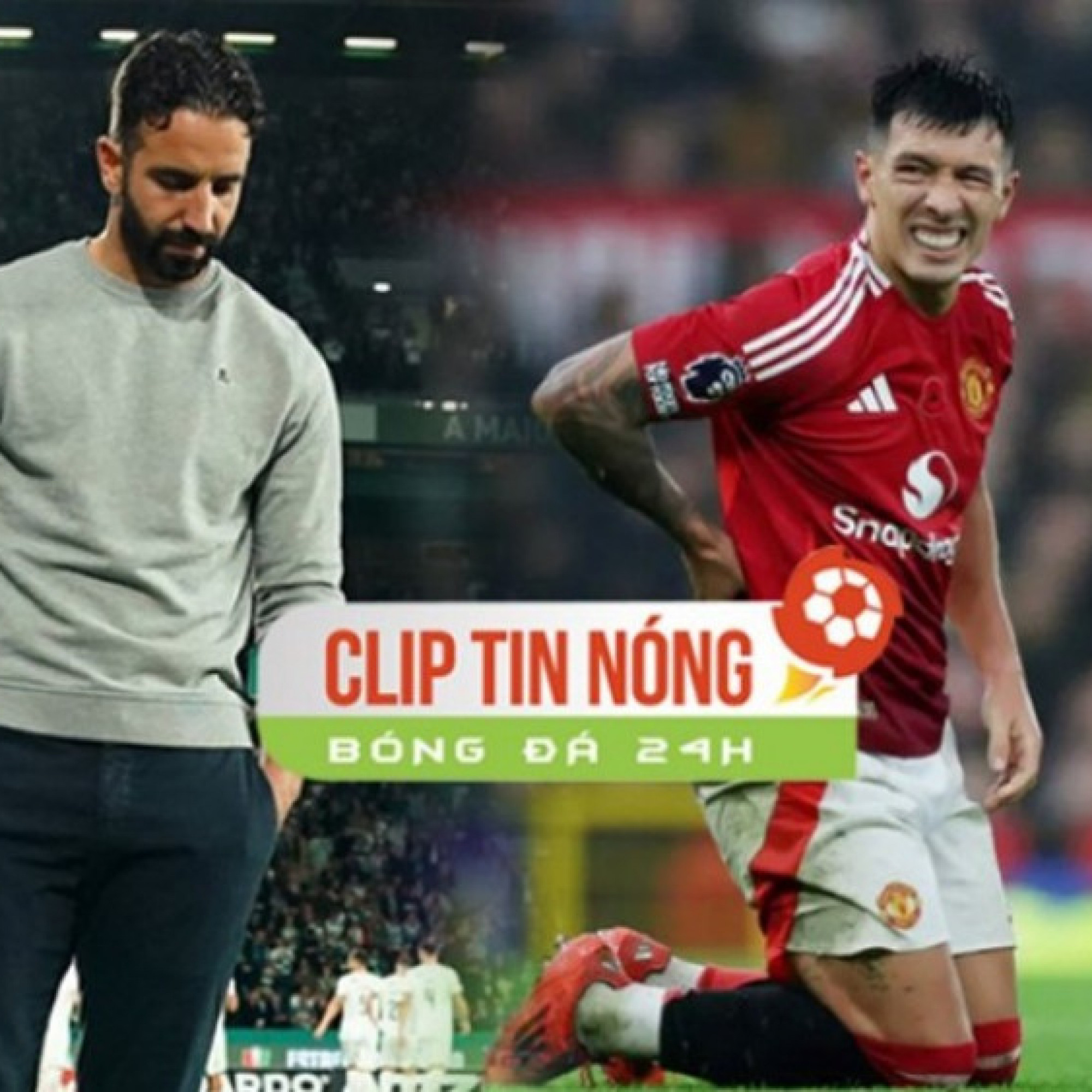  - Martinez chấn thương nặng, HLV Amorim đau đầu trận ra mắt MU (Clip tin nóng)