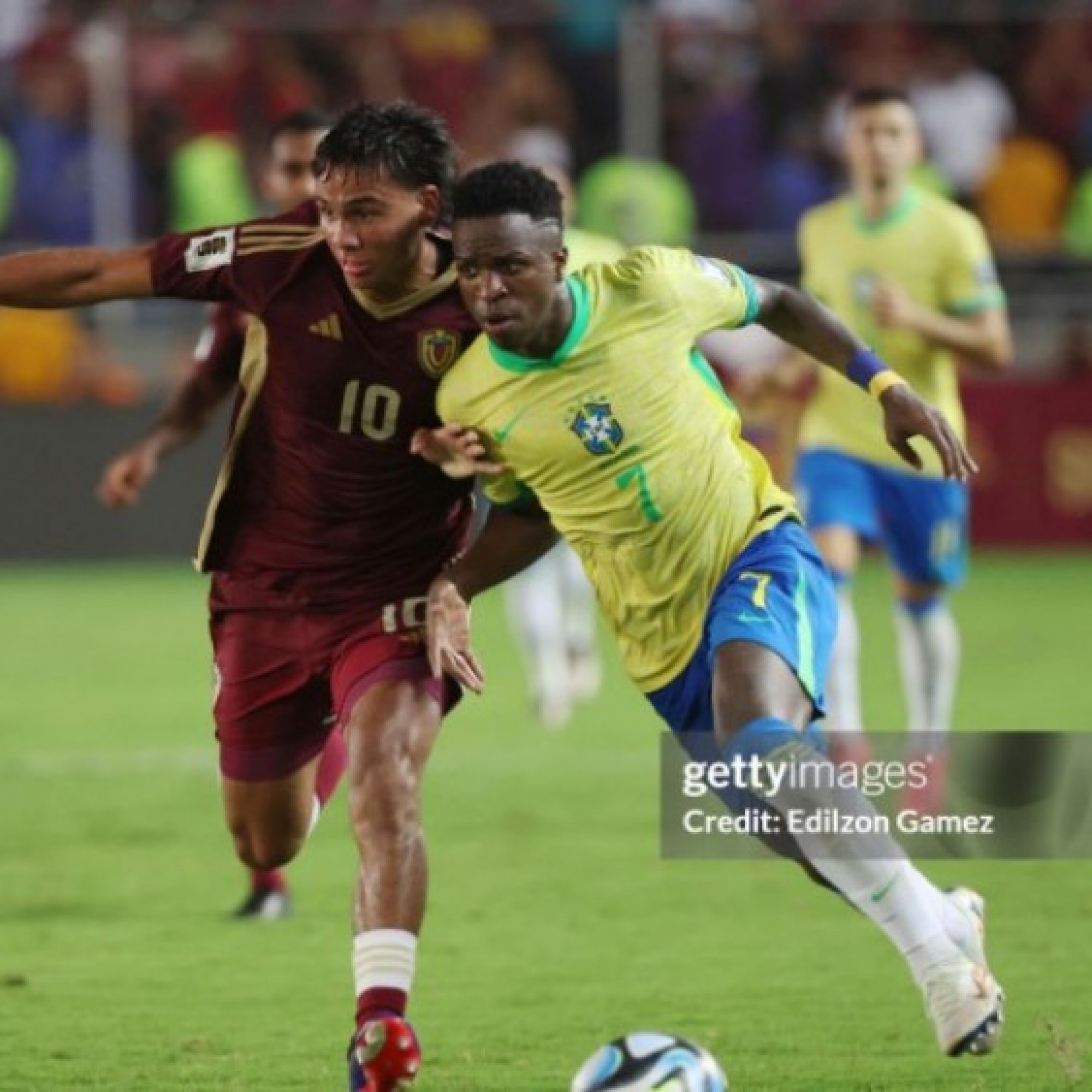  - Video bóng đá Venezuela - Brazil: Ngày buồn của Vinicius (Vòng loại World Cup)