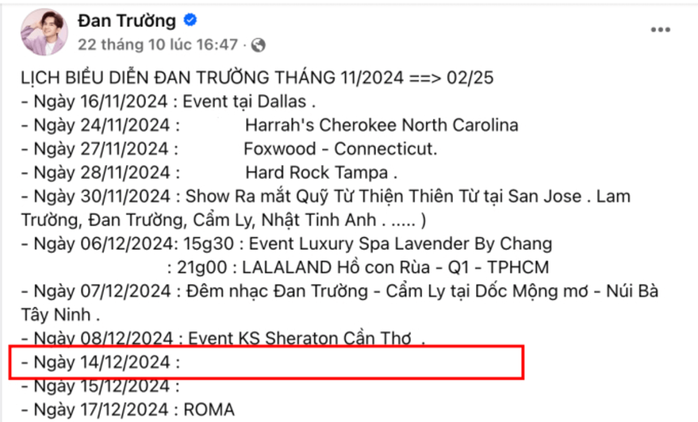 Một nam ca sĩ bị netizen đòi “lập biên bản” sau khi tiết lộ thông tin địa điểm tại concert Anh Trai Vượt Ngàn Chông Gai - 2