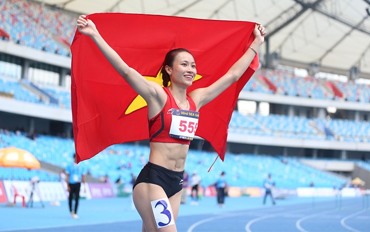 Hoa khôi điền kinh “bụng 6 múi” giành HCV ấn tượng, vượt thông số SEA Games - 4