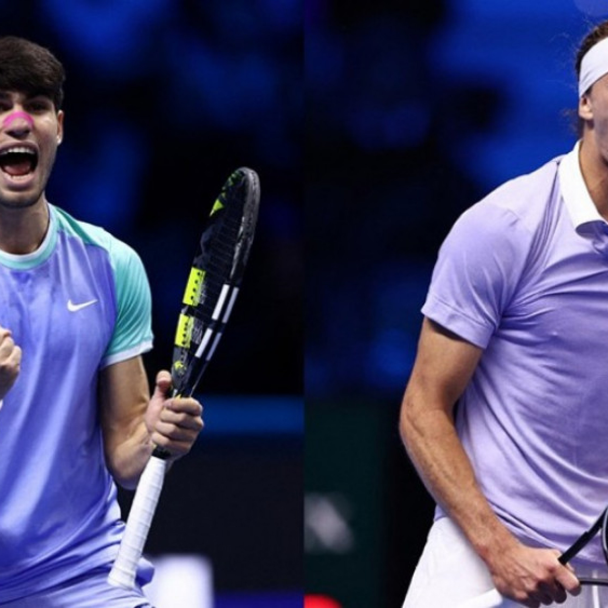  - Video tennis Zverev - Alcaraz: Kịch tính tie-break, cay đắng bị loại (ATP Finals)