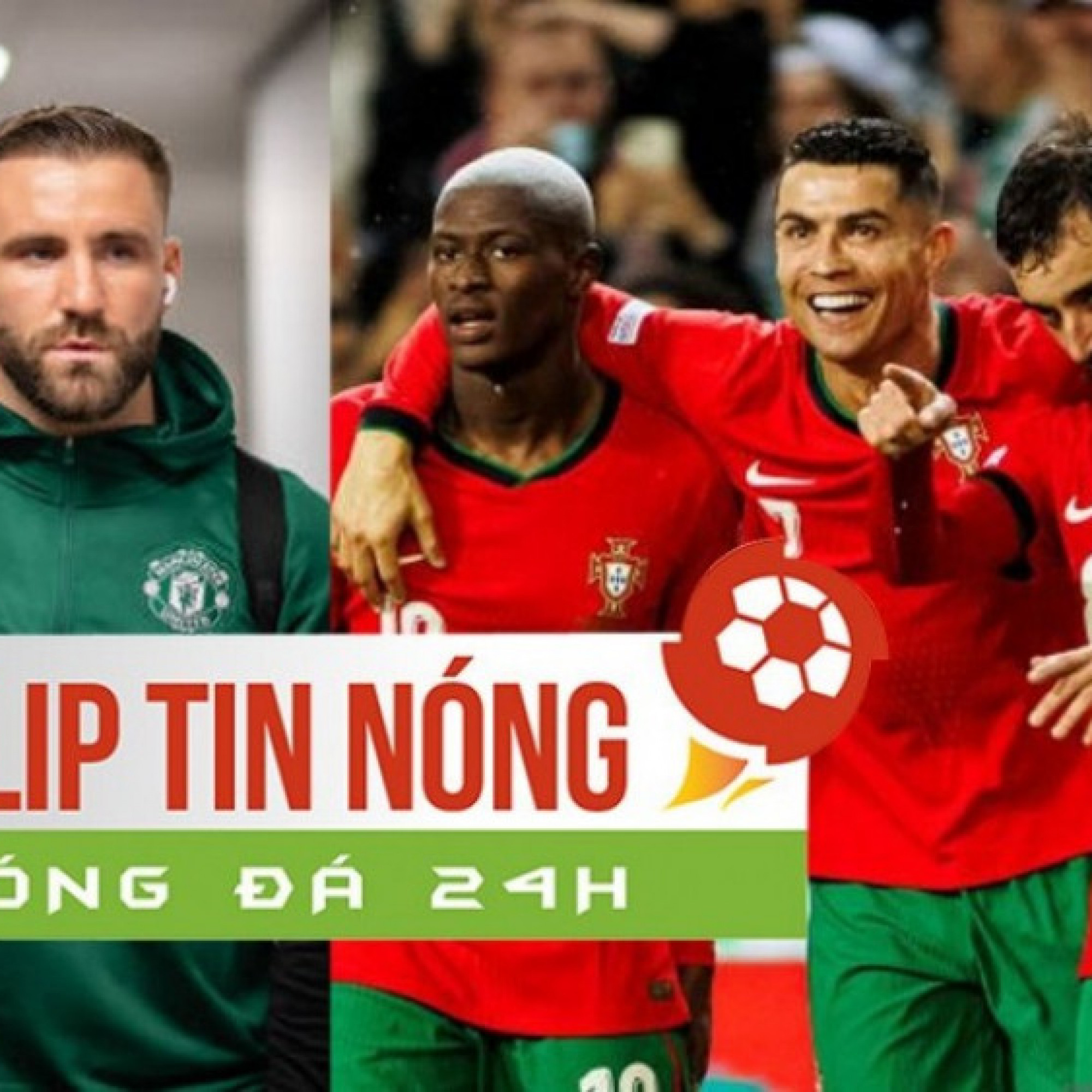  - Ronaldo & Fernandes sớm rời ĐT Bồ Đào Nha, HLV Amorim thay Shaw bằng người cũ MU (Clip tin nóng)