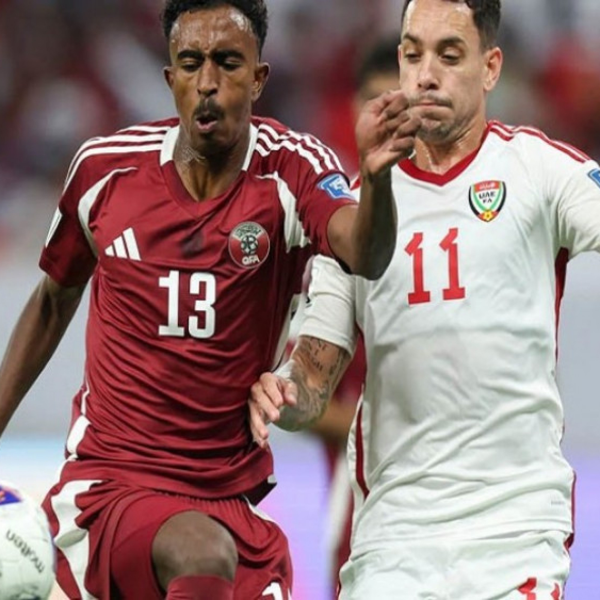  - Trực tiếp bóng đá UAE - Qatar: Ông lớn so kè căng thẳng (vòng loại World Cup)