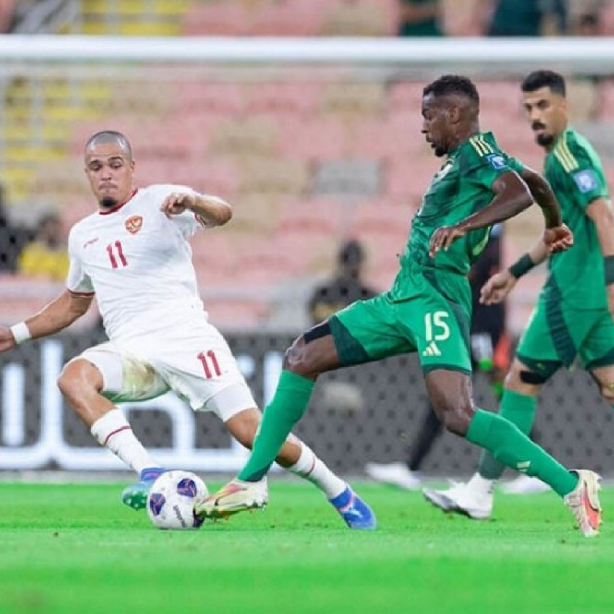  - Video bóng đá Indonesia - Saudi Arabia: Dứt điểm quyết đoán, bàn thắng quan trọng (vòng loại World Cup)