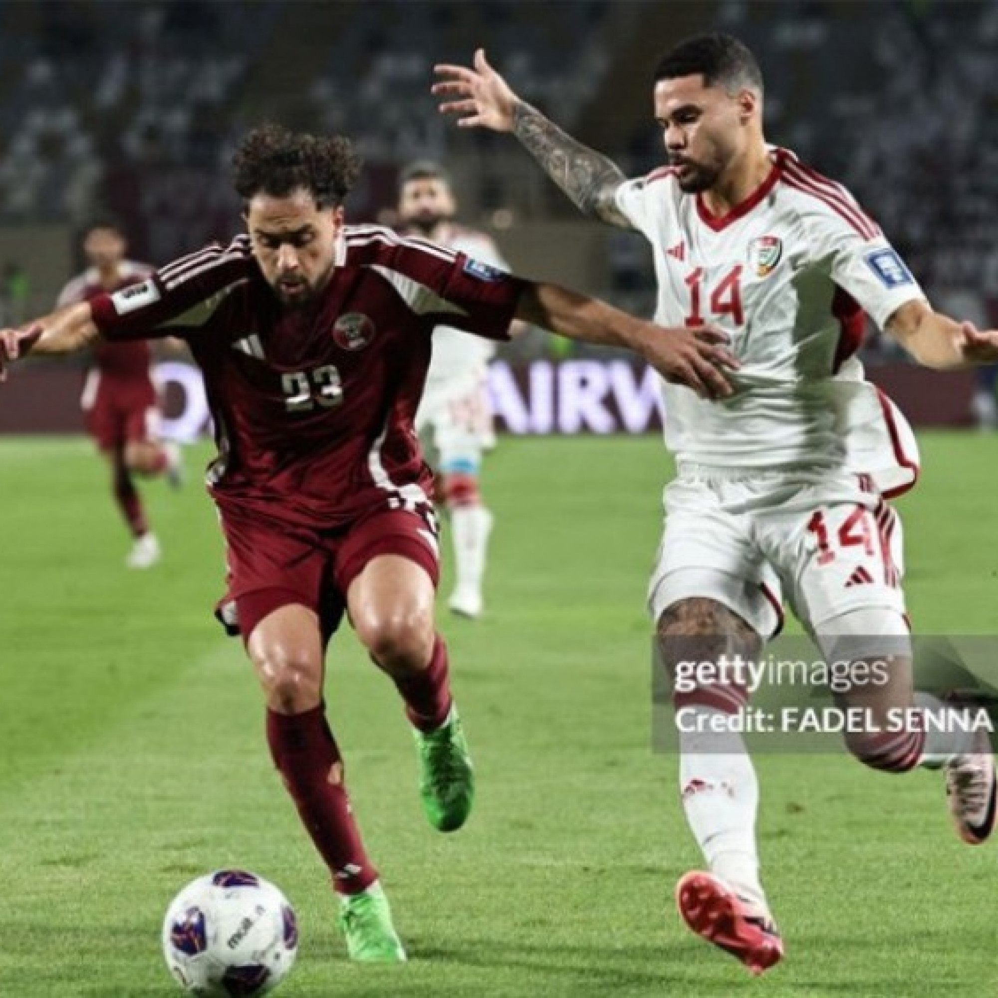 Trực tiếp bóng đá UAE - Qatar: Không có bàn danh dự (Vòng loại World Cup) (Hết giờ)