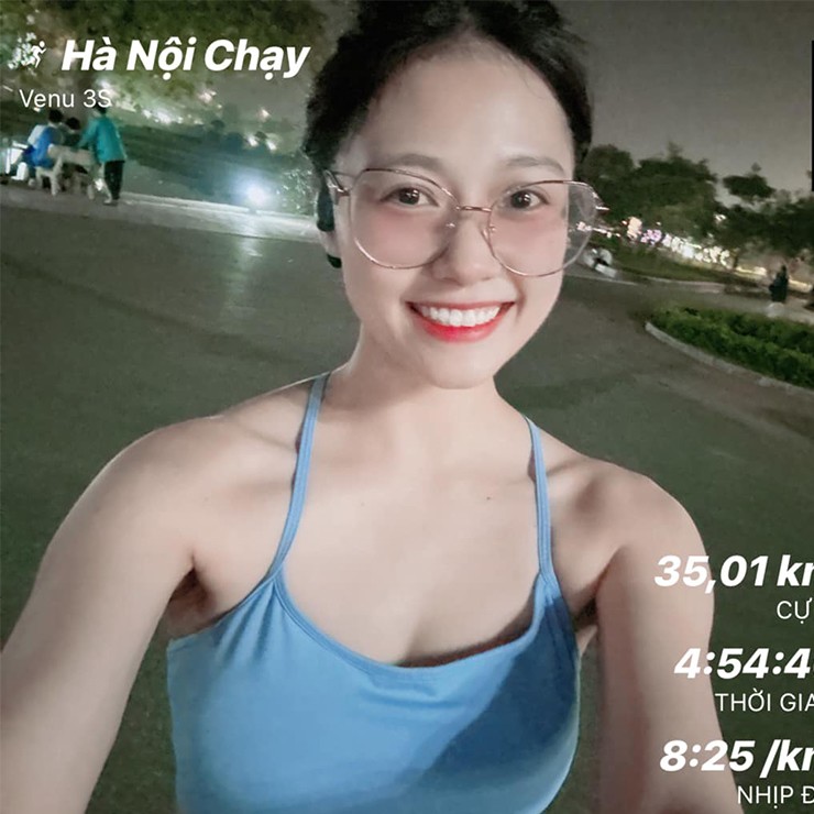 Hot girl Bảo Thoa diện đồ "Nữ thần chiến binh" chạy 42km, gây sốt giải marathon - 7