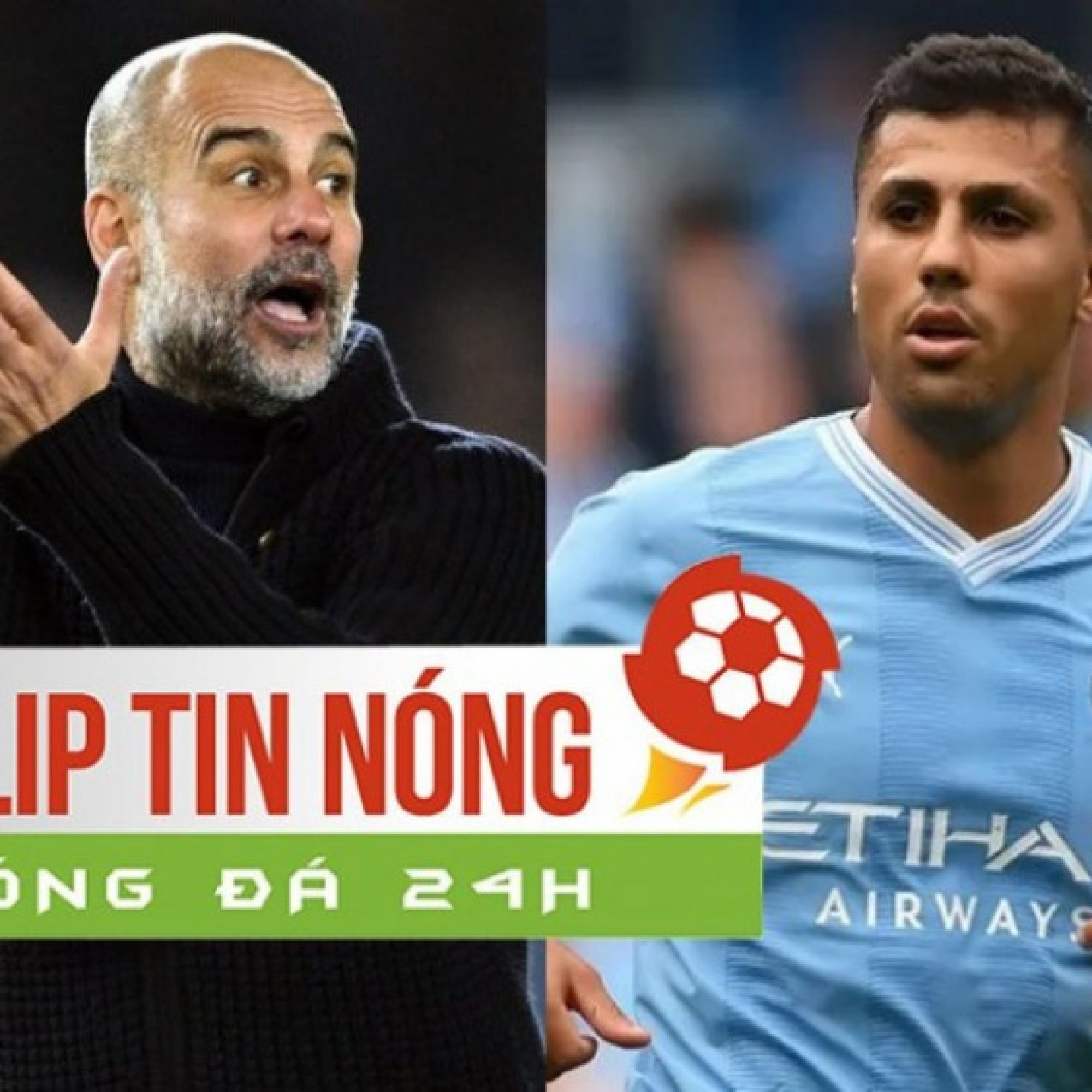  - Arne Slot vui vì Guardiola ở lại Man City, Rodri không từ chối đến Real (Clip tin nóng)