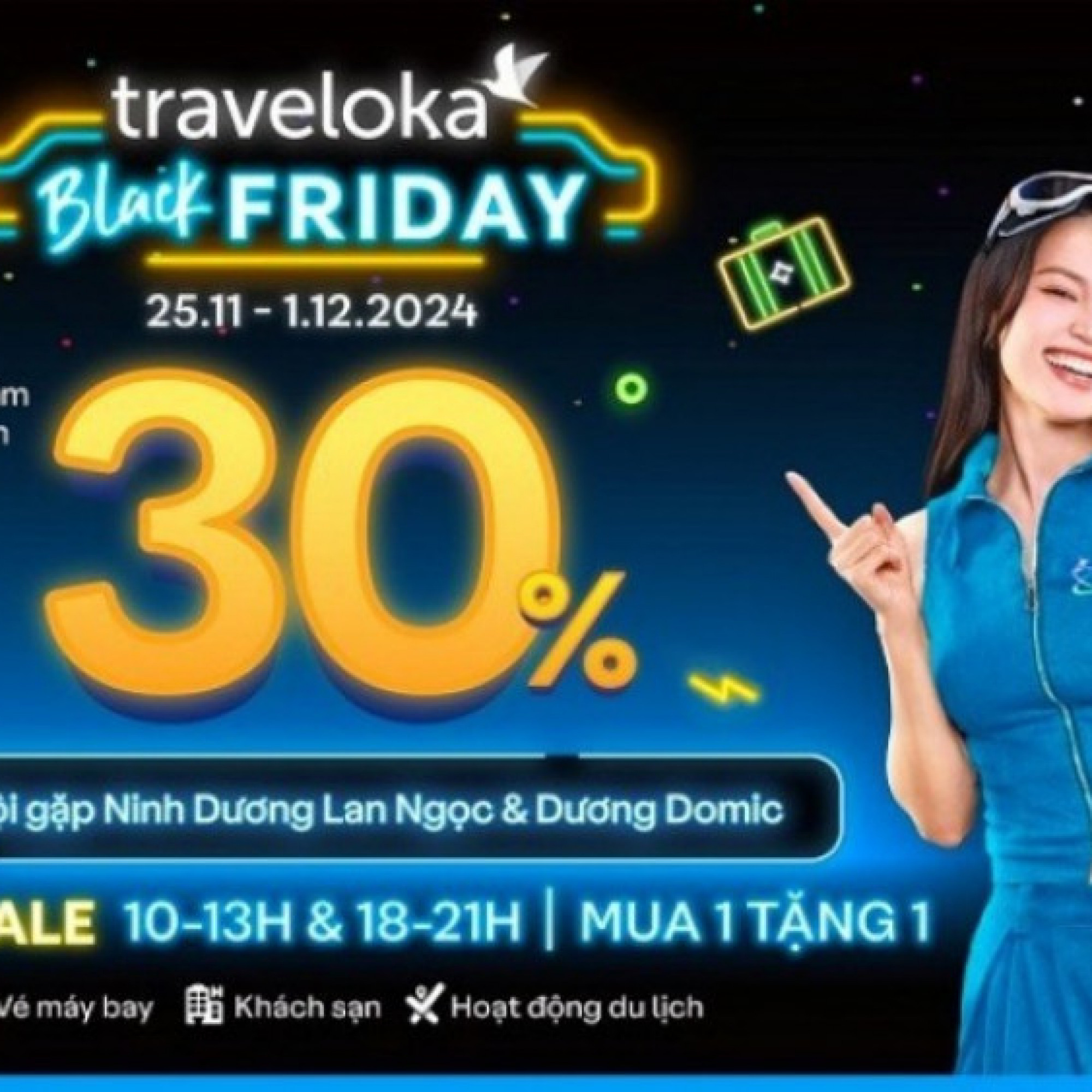 Giải trí - Ninh Dương Lan Ngọc chia sẻ bí quyết “săn deal” du lịch khủng với Traveloka Black Friday