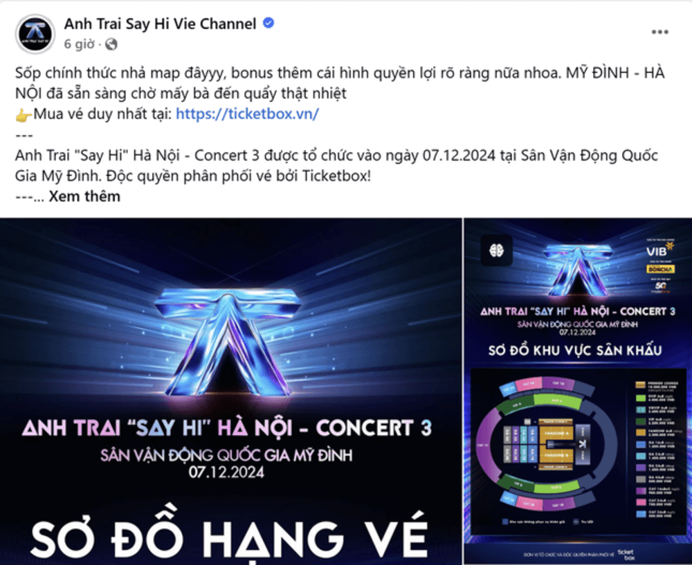 Bùng nổ mạng xã hội: Anh Trai Say Hi nhanh chóng xác nhận ngay trong đêm về concert thứ 4 tại Hà Nội - 2