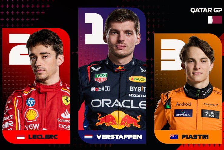 Kết quả đua xe F1, Qatar GP: Không thể ngăn cản Max Verstappen về nhất - 1