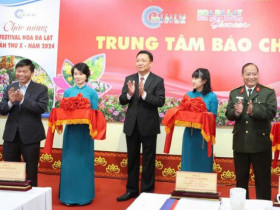  - Festival hoa Đà Lạt có trung tâm báo chí riêng