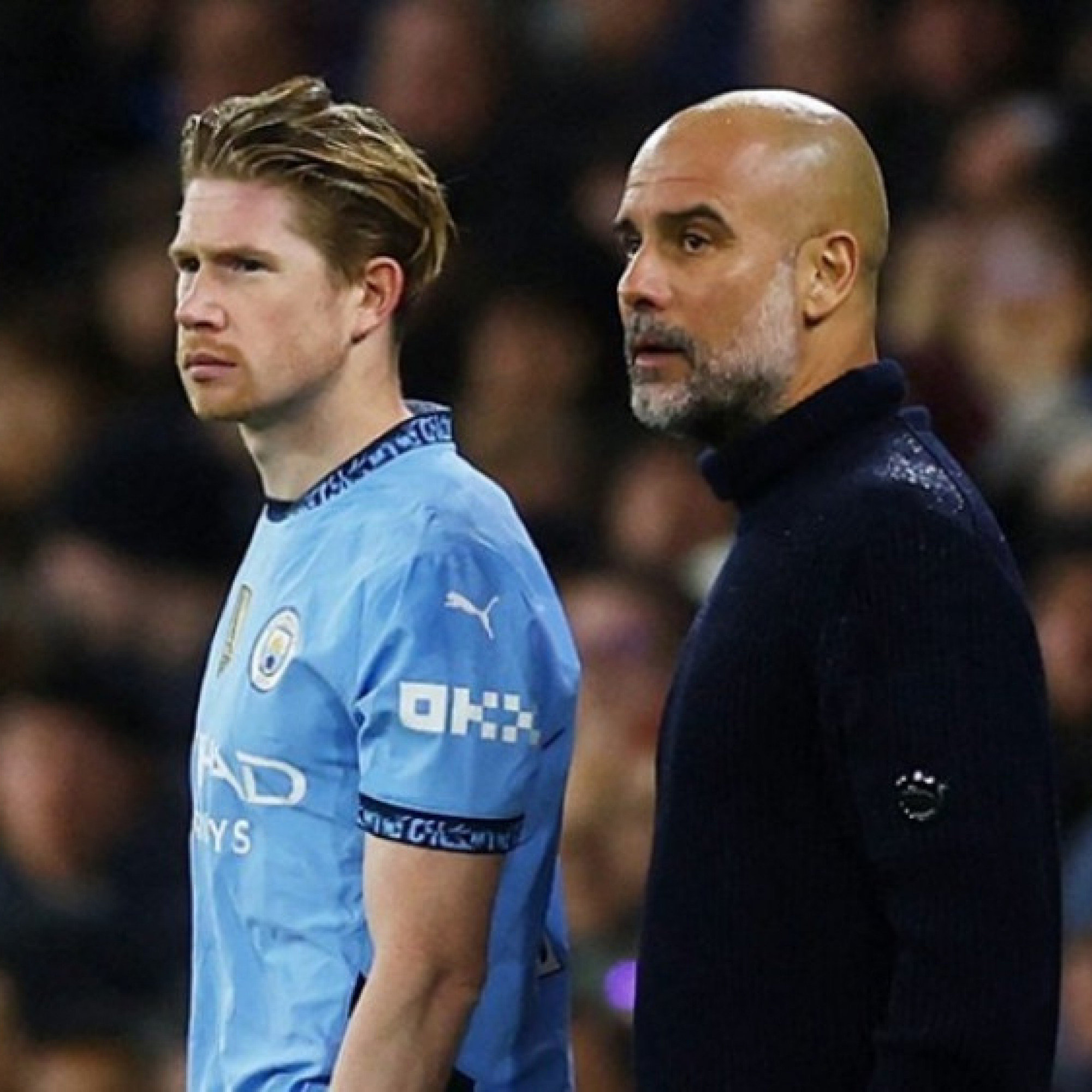  - Pep Guardiola làm rõ tin đồn mâu thuẫn De Bruyne ở Man City thời khốn khó