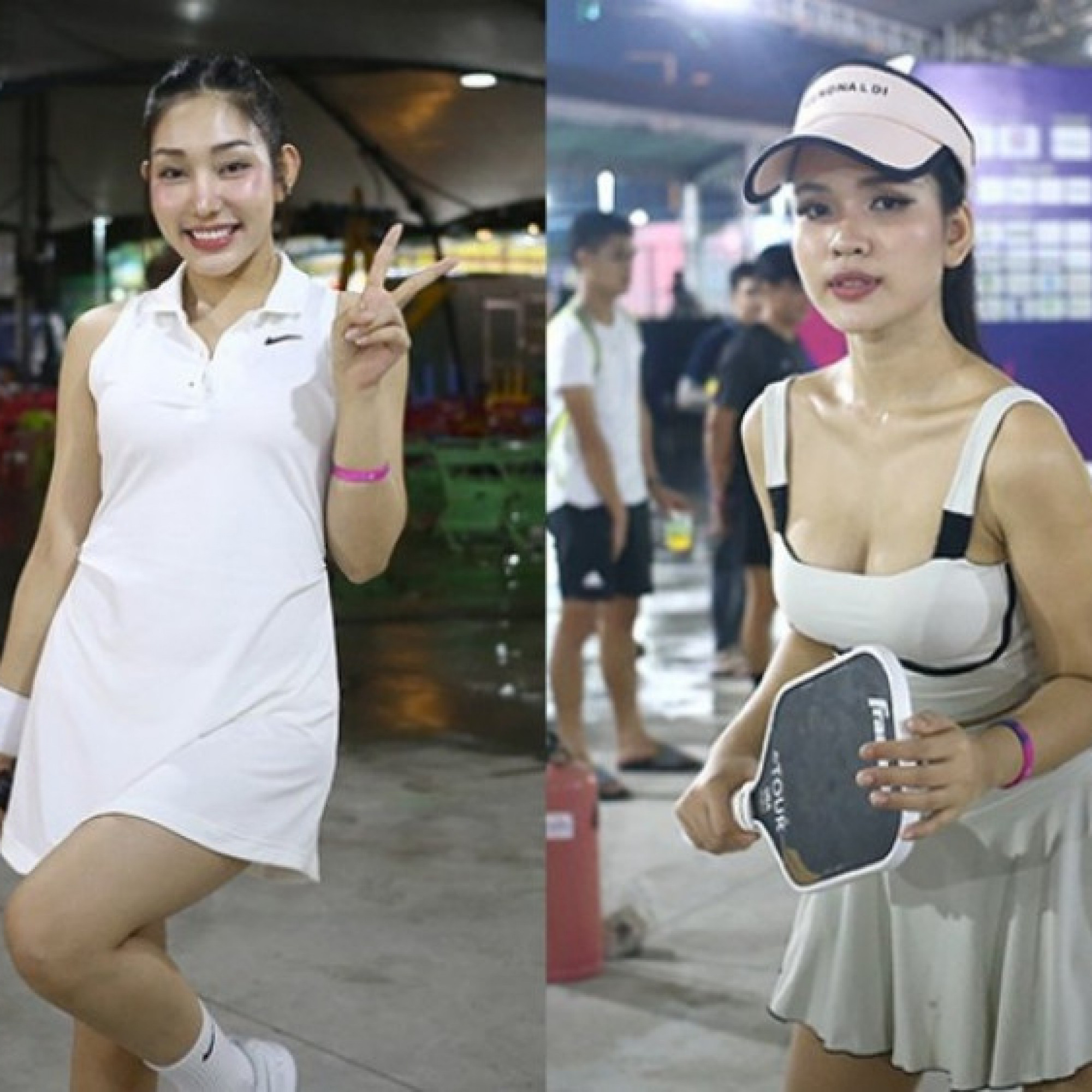  - Dàn hoa hậu muốn tung hoành giải pickleball châu Á, nhưng đành so tài ở …nhà ăn