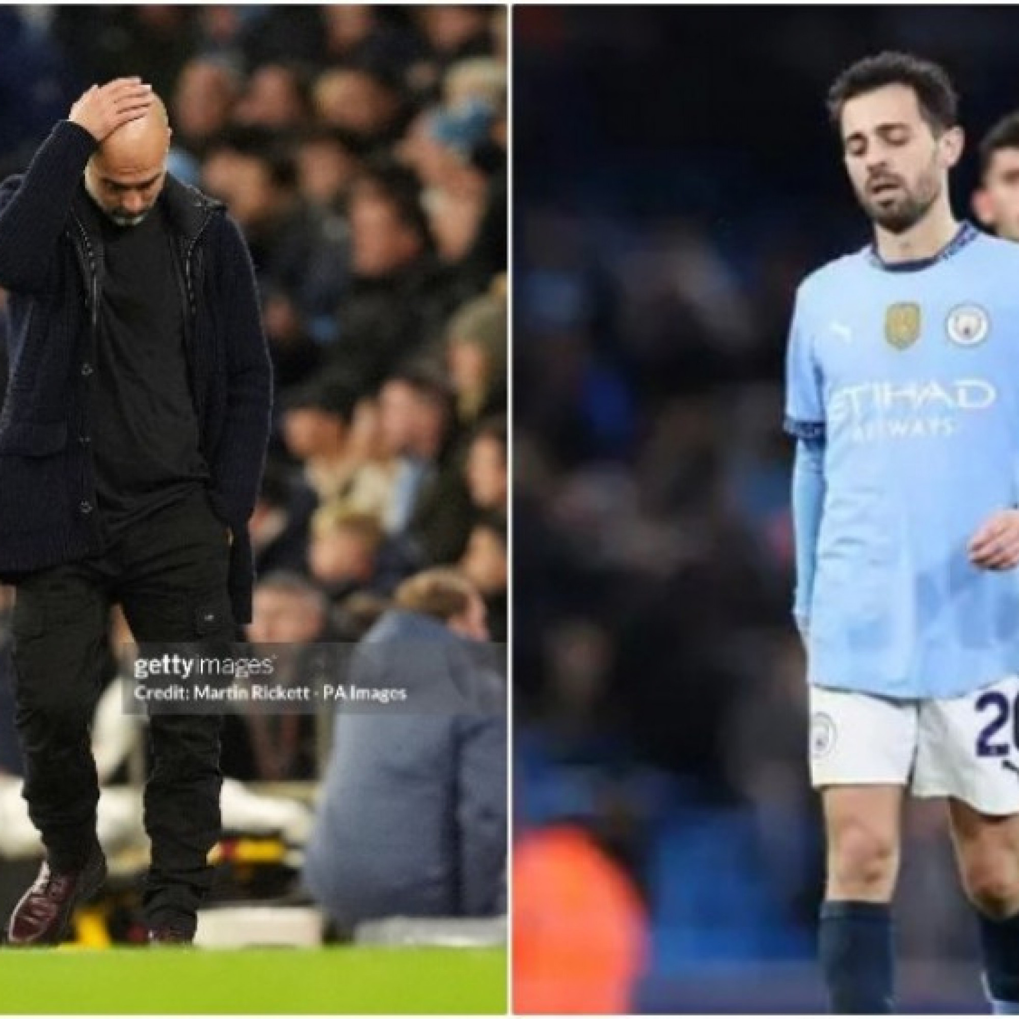  - Man City thua ngược MU: Pep nói lời cay đắng, Silva chỉ trích đội nhà như U15