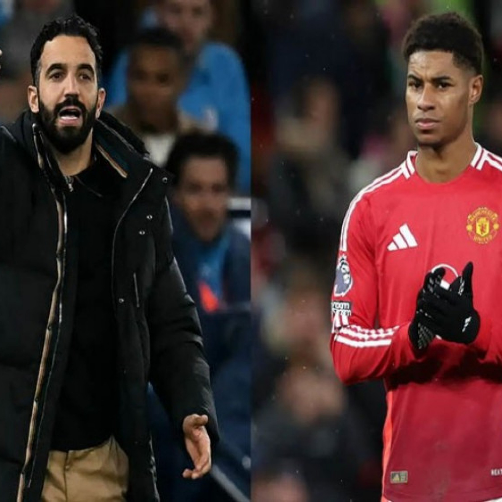  - Họp báo MU đấu Tottenham League Cup: HLV Amorim nói gì về Rashford?