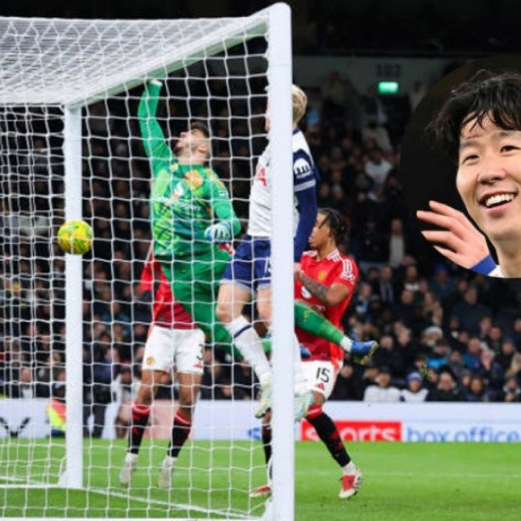  - Chuỗi sai lầm bi hài trận Tottenham - MU, Son Heung Min ghi bàn từ phạt góc