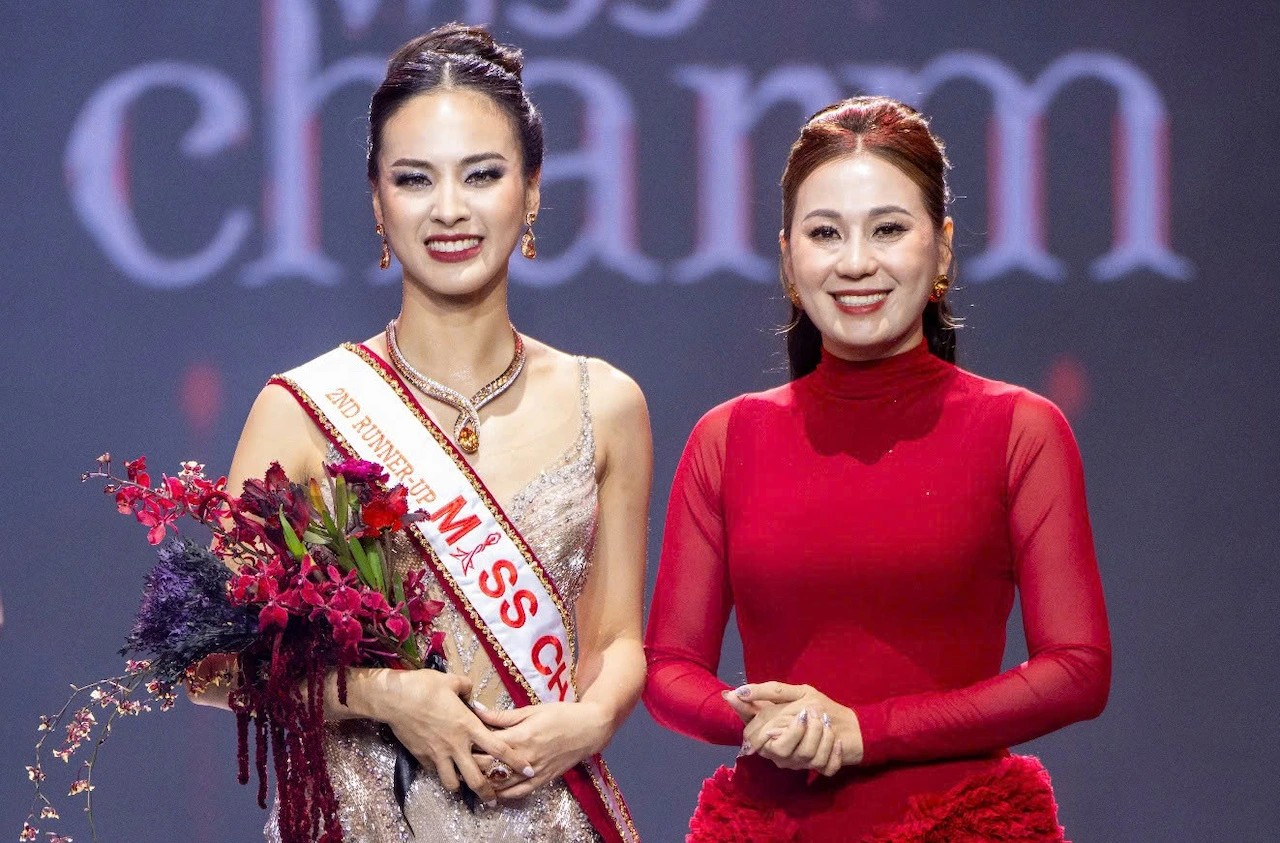 Vấp phải ý kiến trái chiều khi giành ngôi vị Á hậu 2 Miss Charm 2024, Quỳnh Nga nói gì? - 1