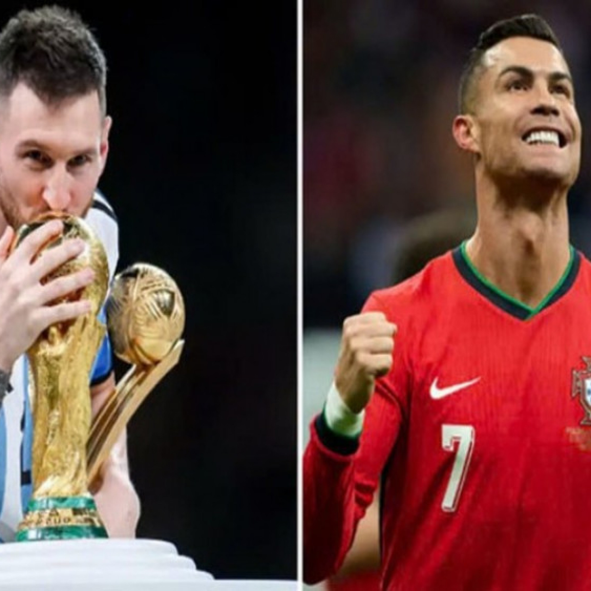  - Tin mới nhất bóng đá sáng 25/12: Huyền thoại Argentina khen Ronaldo “trên cơ” Messi