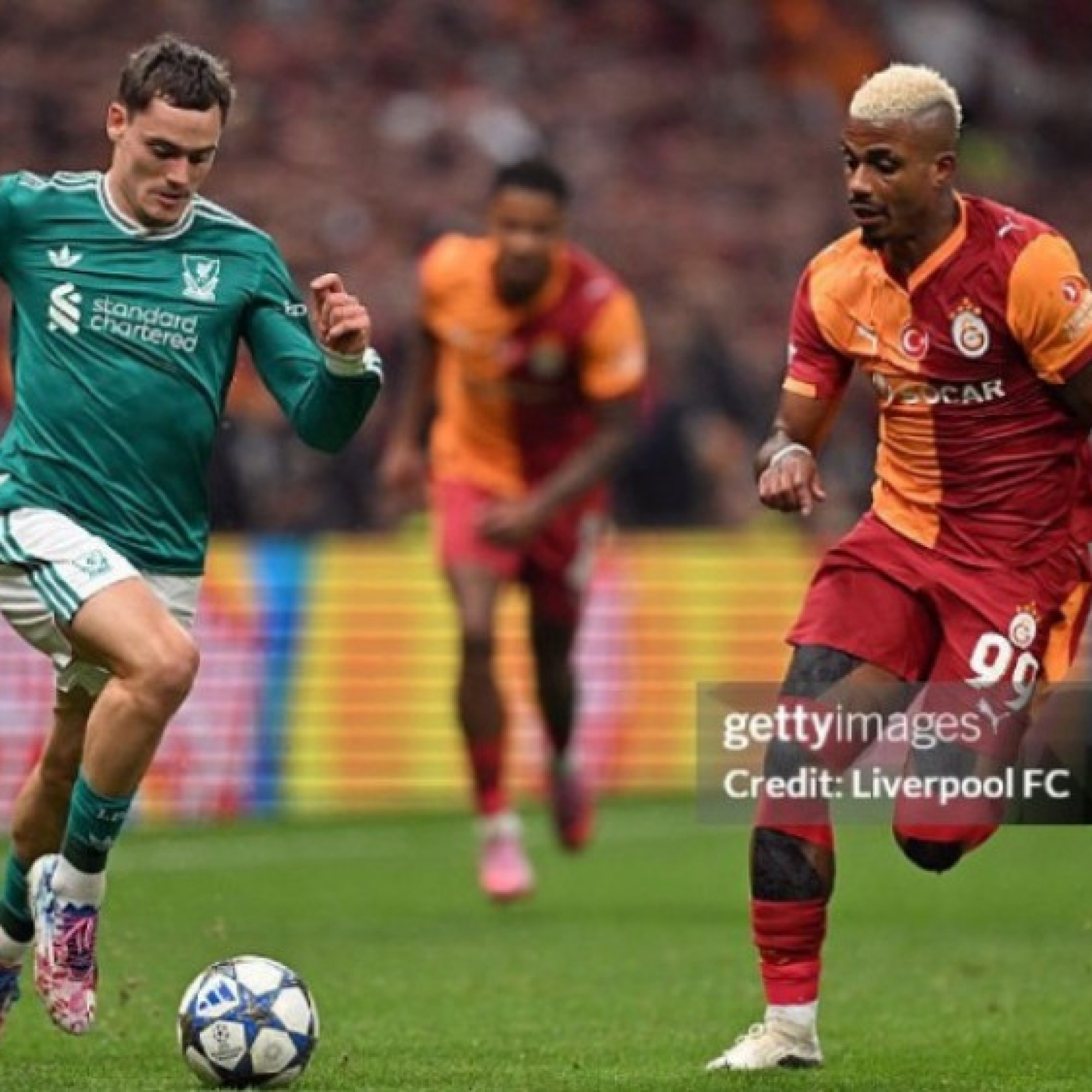  - Video bóng đá Galatasaray - Liverpool: (Cúp C1)